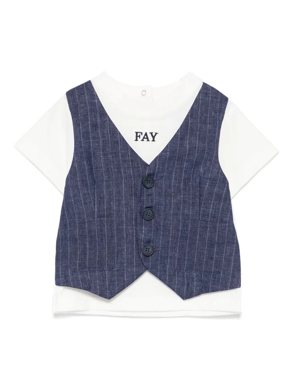 Fay Kids camisa a capas | blanco | Image 1