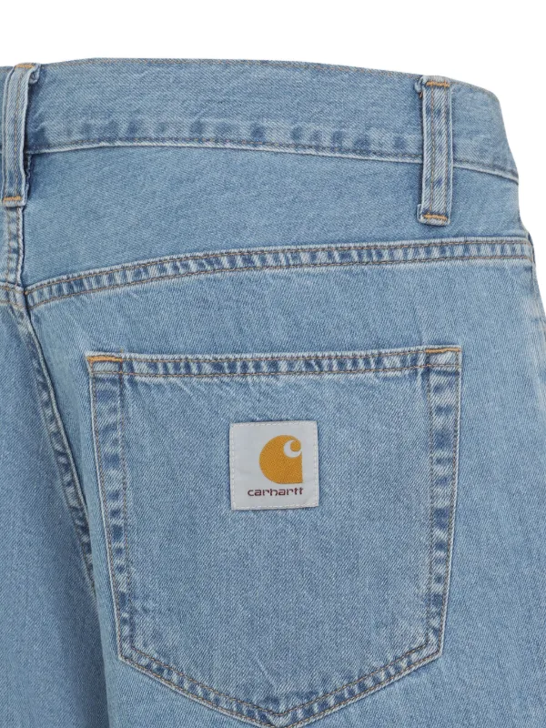 Carhartt WIP Lucas ロゴパッチ ジーンズ | ブルー | FARFETCH JP