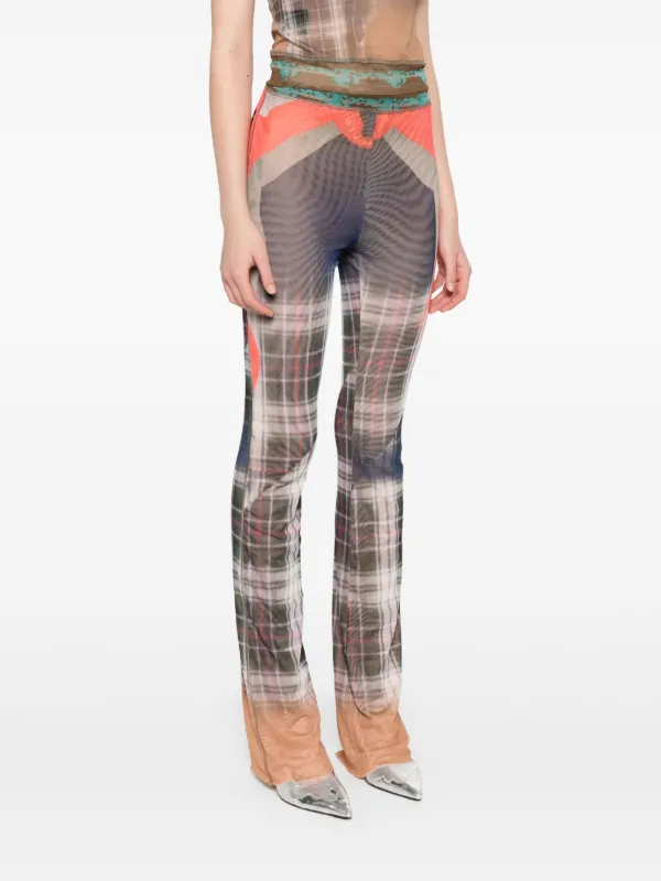 Ottolinger Mesh Trousers | Neutrals | FARFETCH