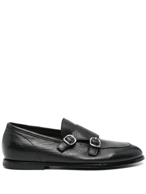 Green George zapatos monk de piel 