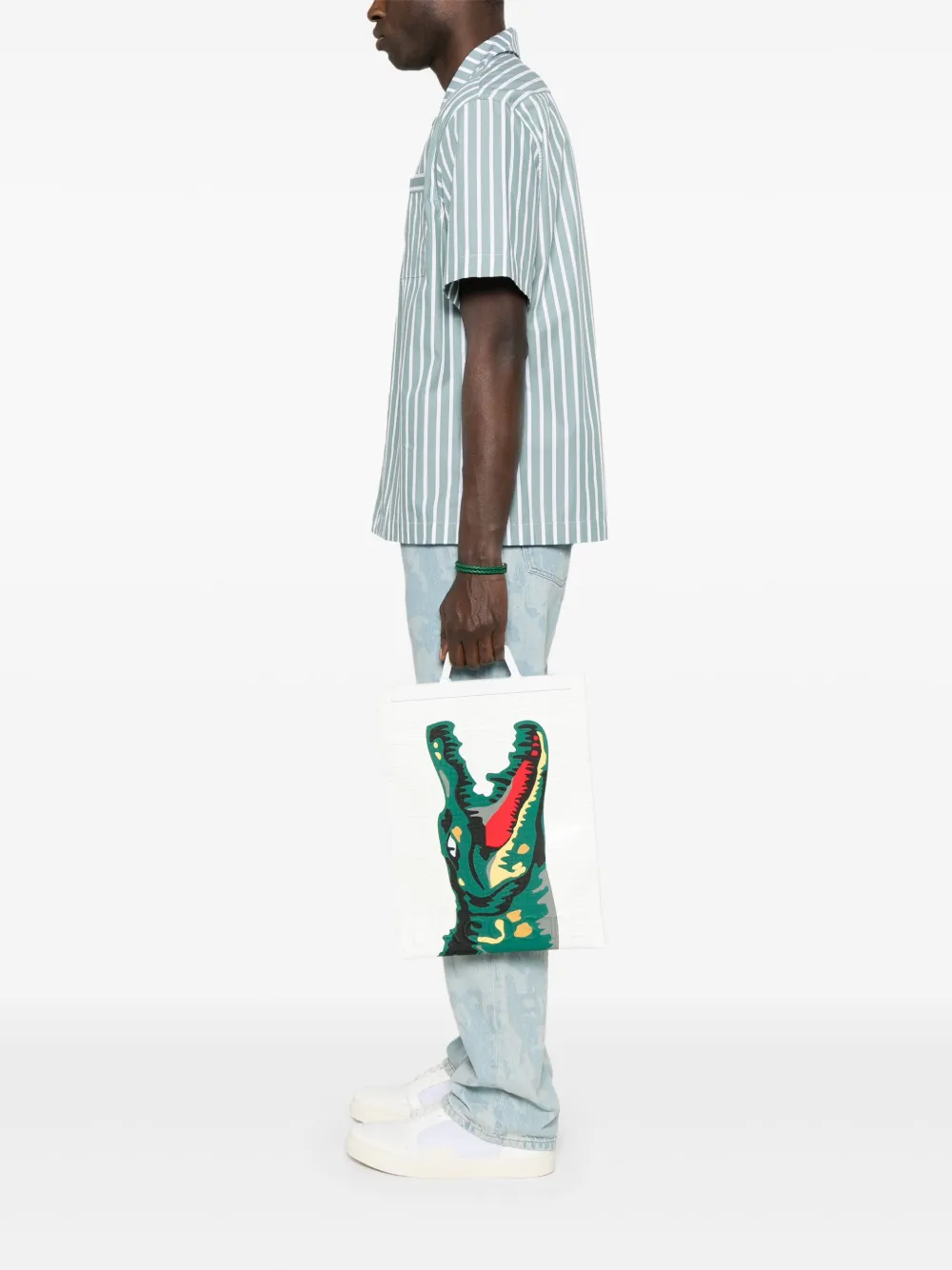 Lacoste bolsa con estampado de cocodrilo | Hombre | Image 2
