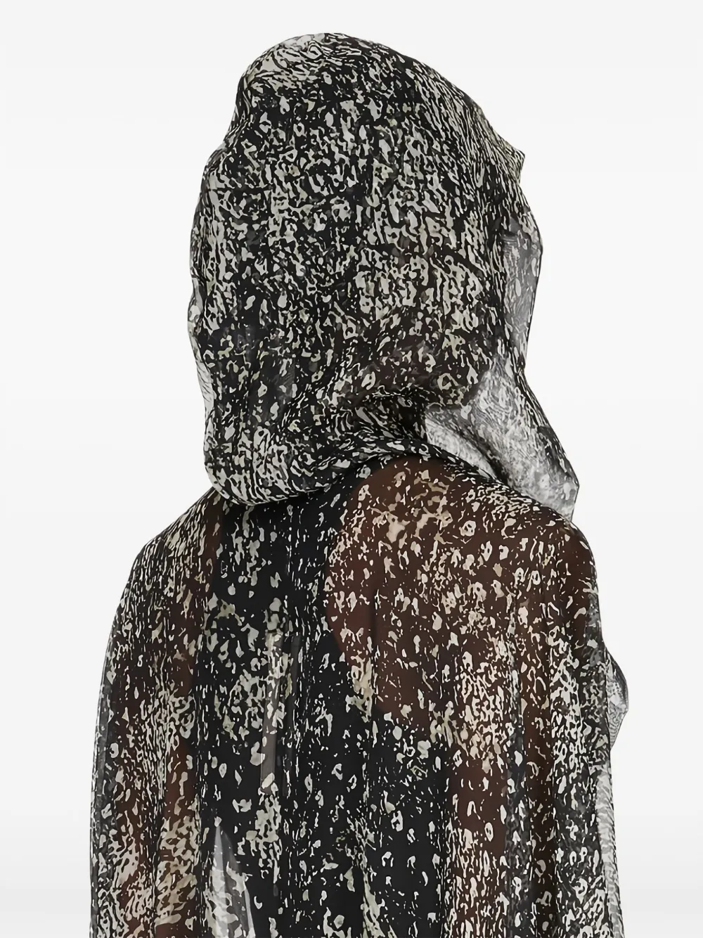 Rick Owens Hollywood maxi-jurk Zwart