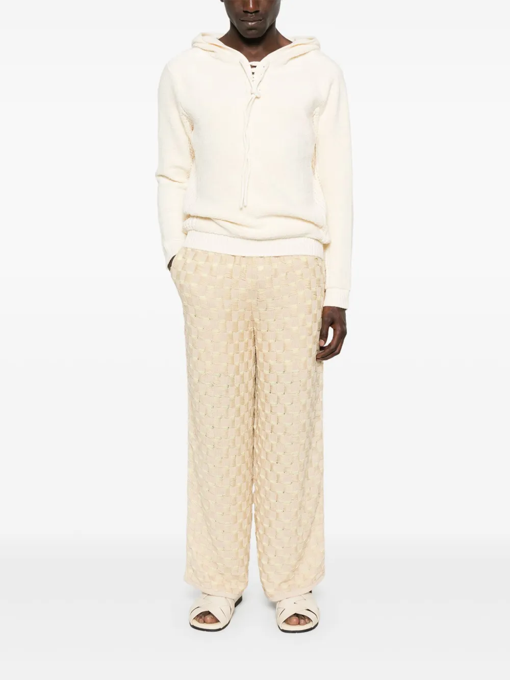Isa Boulder lace-up collar hoodie | Hoodies | Image 2