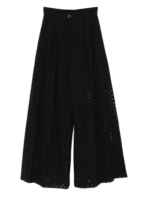 Les Filles d'Eva embroidered trousers