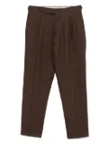 Briglia 1949 linen trousers - Brown