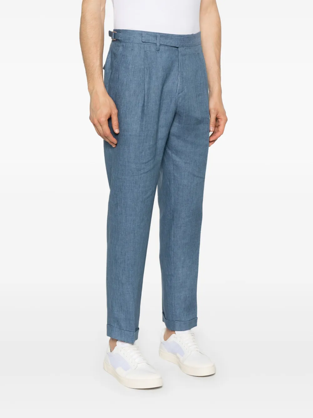 Briglia 1949 Linnen broek Blauw