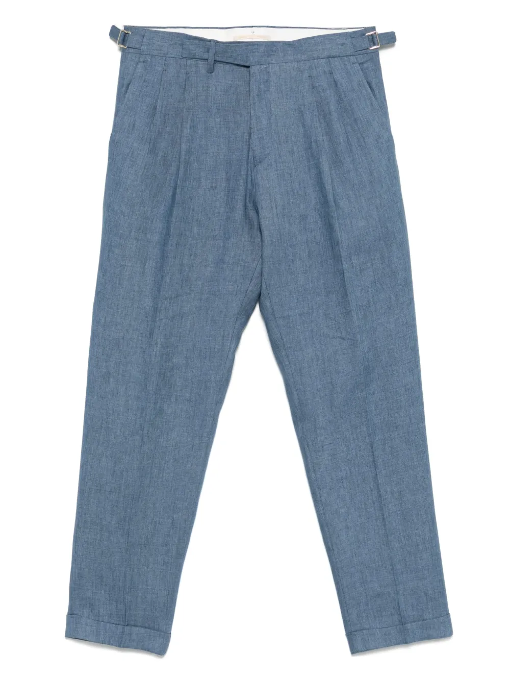 linen trousers