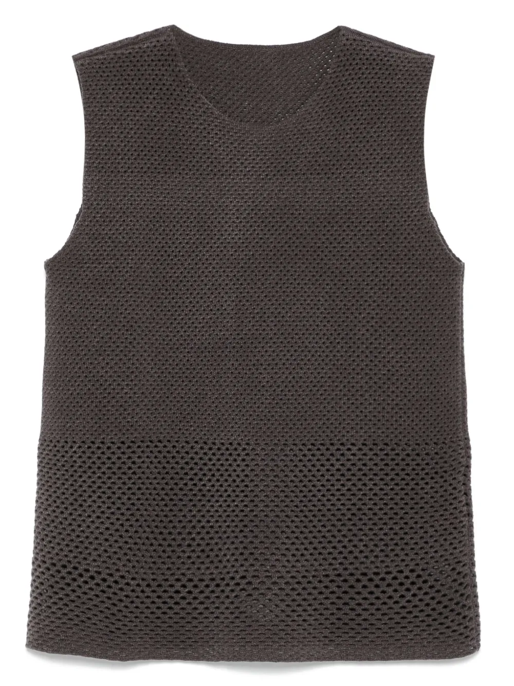 Isa Boulder open-knit vest | Grey | Image 1