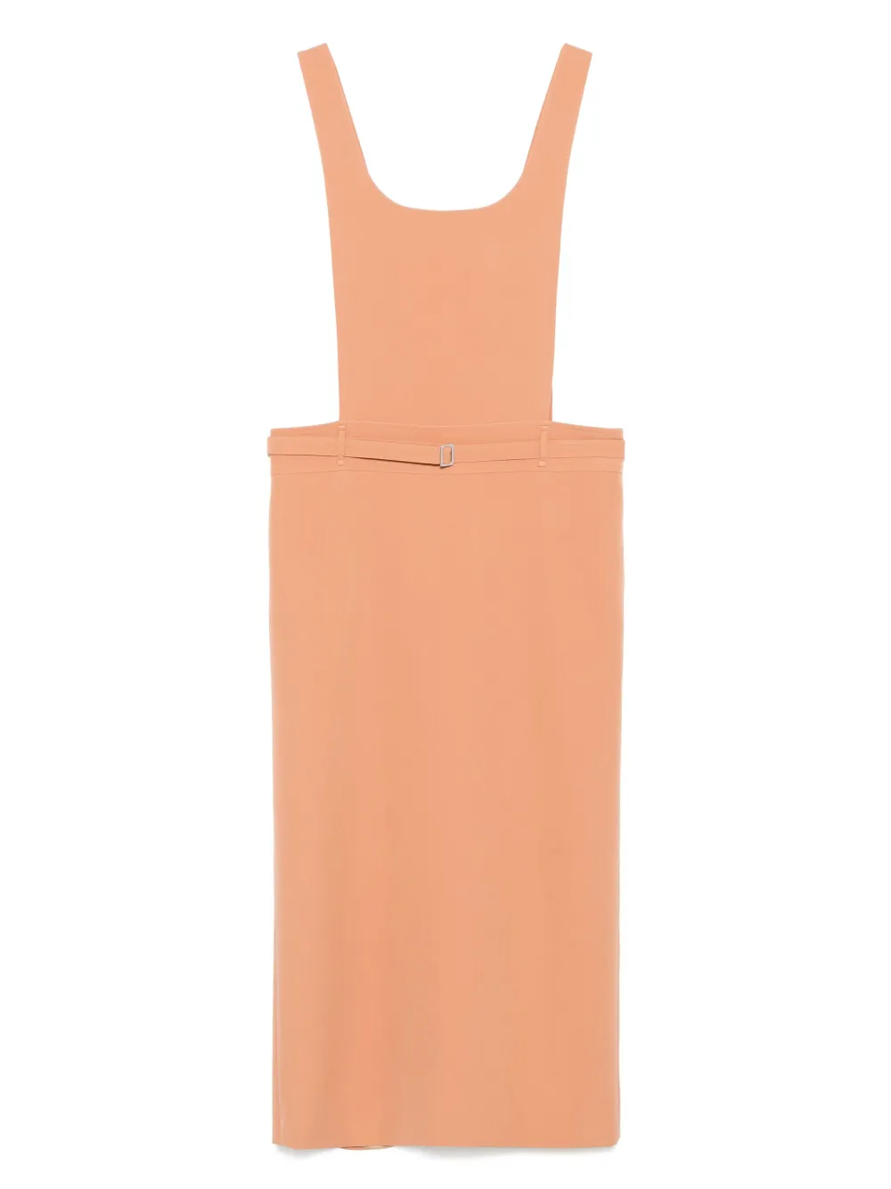 sleeveless midi dress