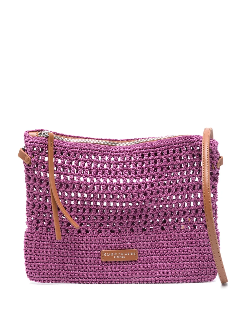 GIANNI CHIARINI Victoria ショルダーバッグ - パープル GIANNI CHIARINI Victoria ショルダーバッグ - パープル