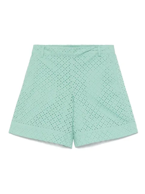 TWINSET shorts con aplique del logo