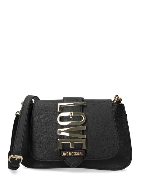 Love Moschino logo-lettering crossbody bag