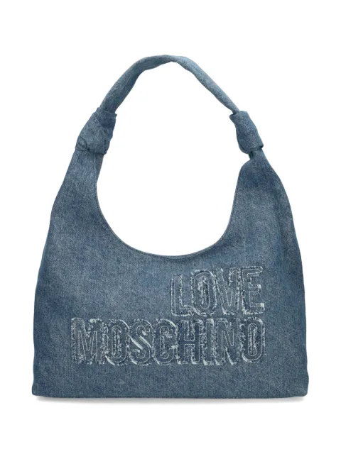 Love Moschino denim shoulder bag