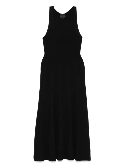 Emporio Armani v-neck midi dress