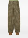 Nicholas Daley pleated trousers - Brown