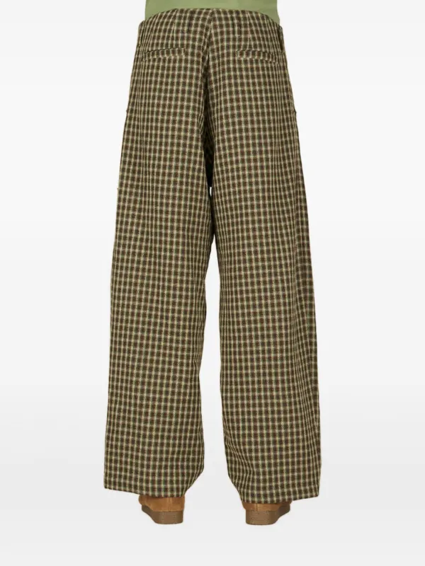 Nicholas Daley プリーツ パンツ | ブラウン | FARFETCH JP