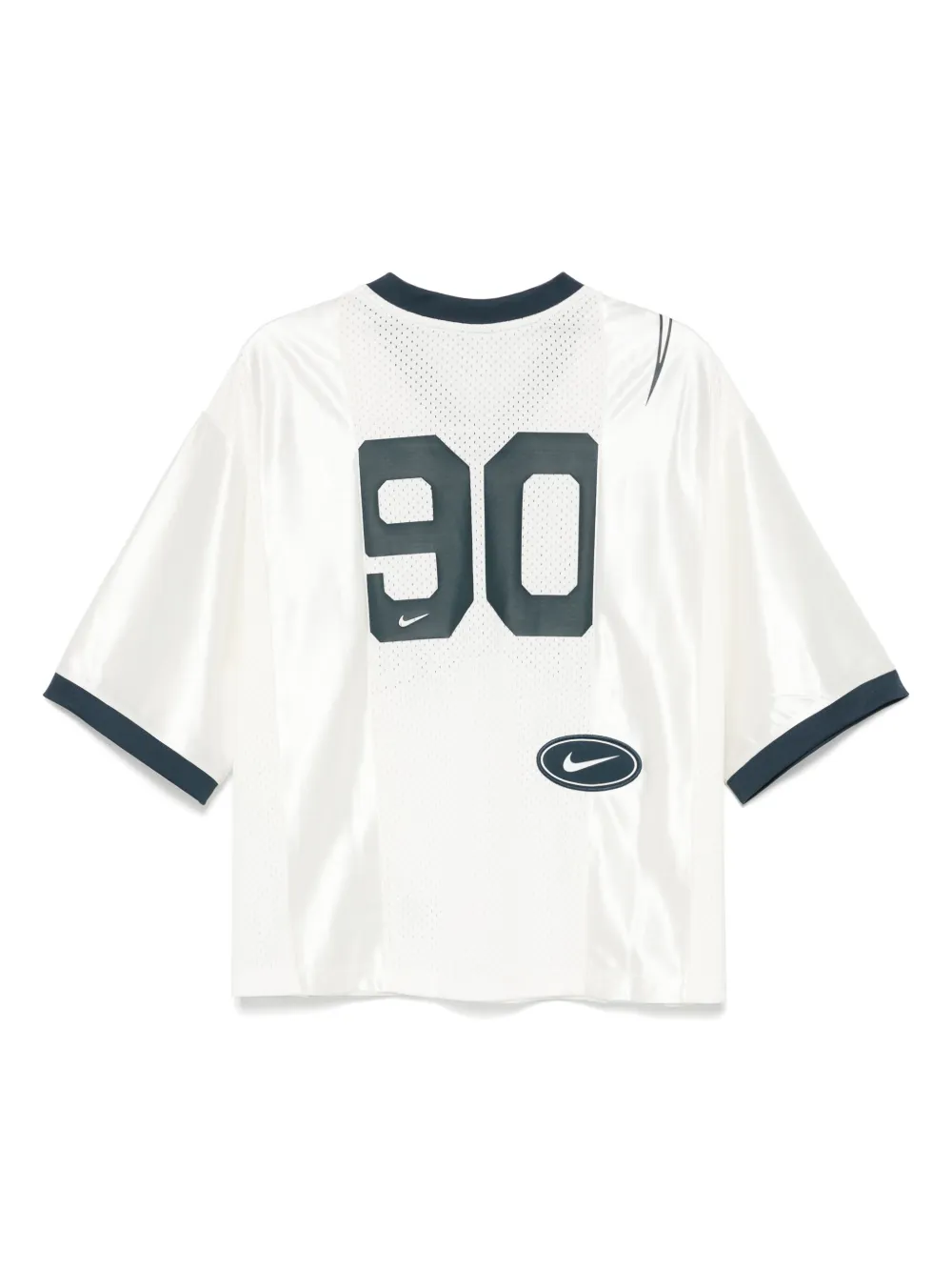 Nike T-shirt met geborduurd logo Wit
