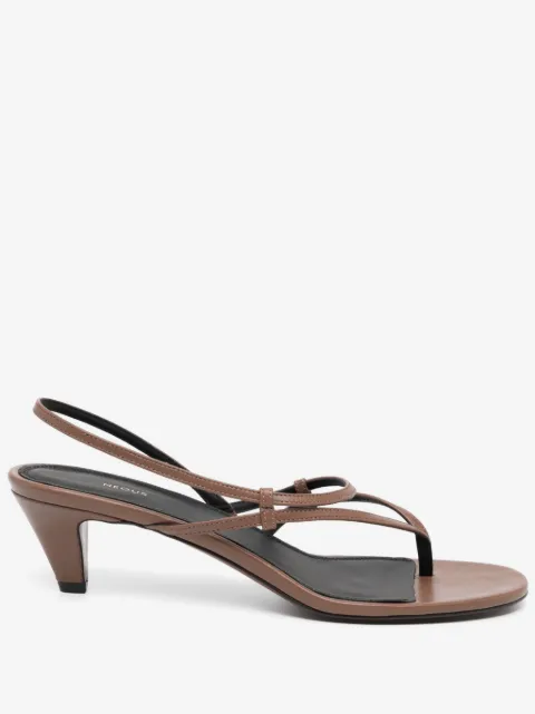 NEOUS leather heeled sandals