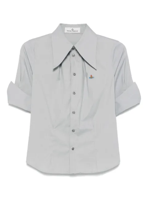 Vivienne Westwood Orb-embroidery shirt