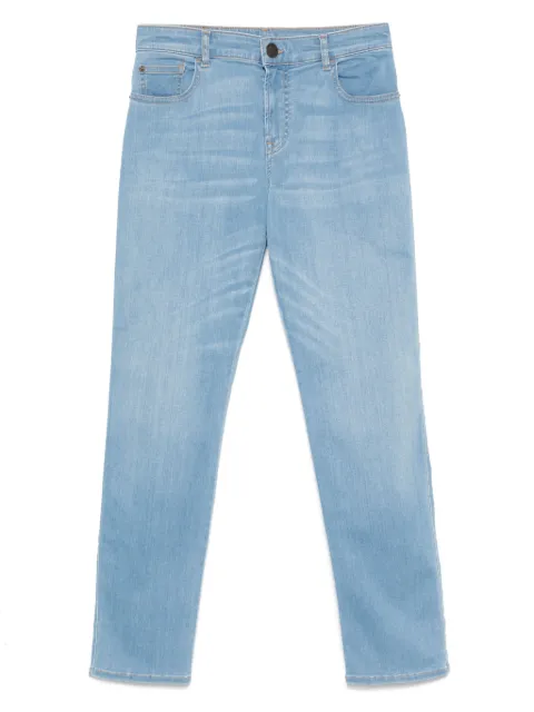 Emporio Armani logo-patch jeans