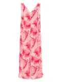 LIU JO palm-print jumpsuit - Pink