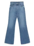Emporio Armani logo-patch jeans - Blue