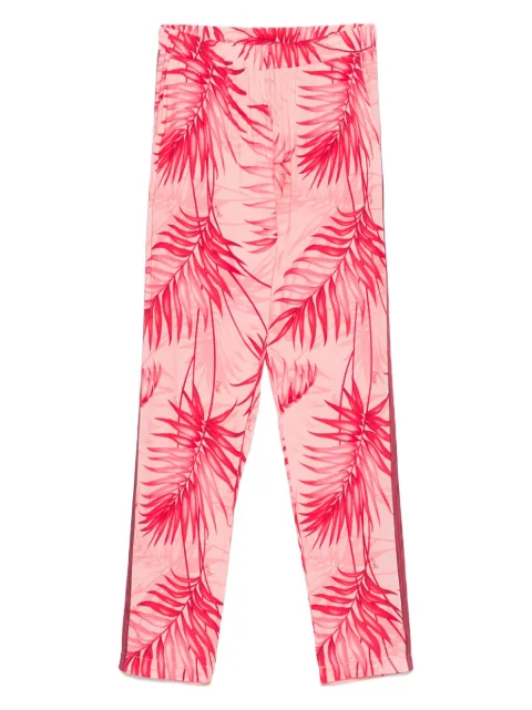 LIU JO leaf-print trousers