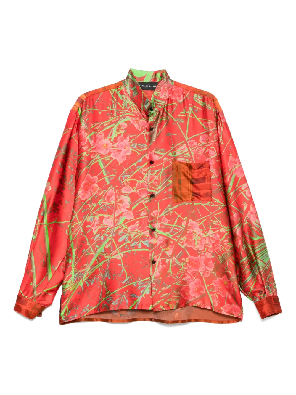 printed blouse