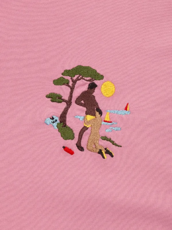 Carne Bollente◆Tシャツ/M/コットン/PNK CARNE BOLLENTE Blowin' In The Wind T-shirt | Pink | FARFETCH
