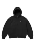 Supreme x Nike ""SS25 - Black"" zip-up hoodie