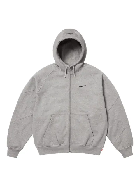 Supreme x Nike "SS25 - Grey" zip-up hoodie