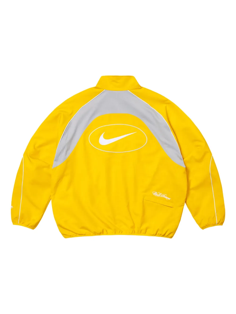Supreme x Nike "SS25 - Yellow" track jacket | Sport Jackets & Windbreakers | Image 2