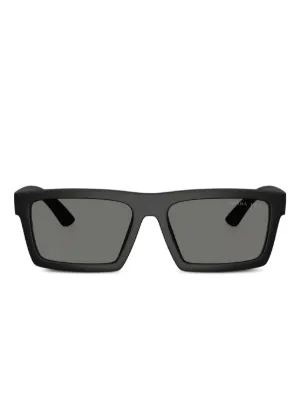 Prada Eyewear オーバーサイズ サングラス | ブラック | FARFETCH JP