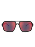 Prada Eyewear Linea Rossa sunglasses - Black