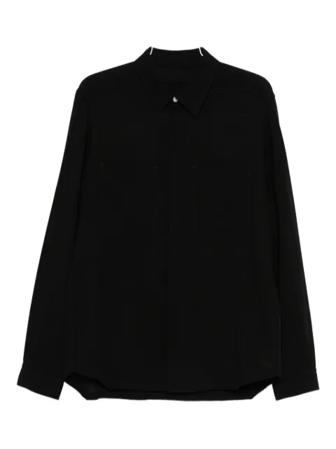 Rick Owens wool shirt jacket