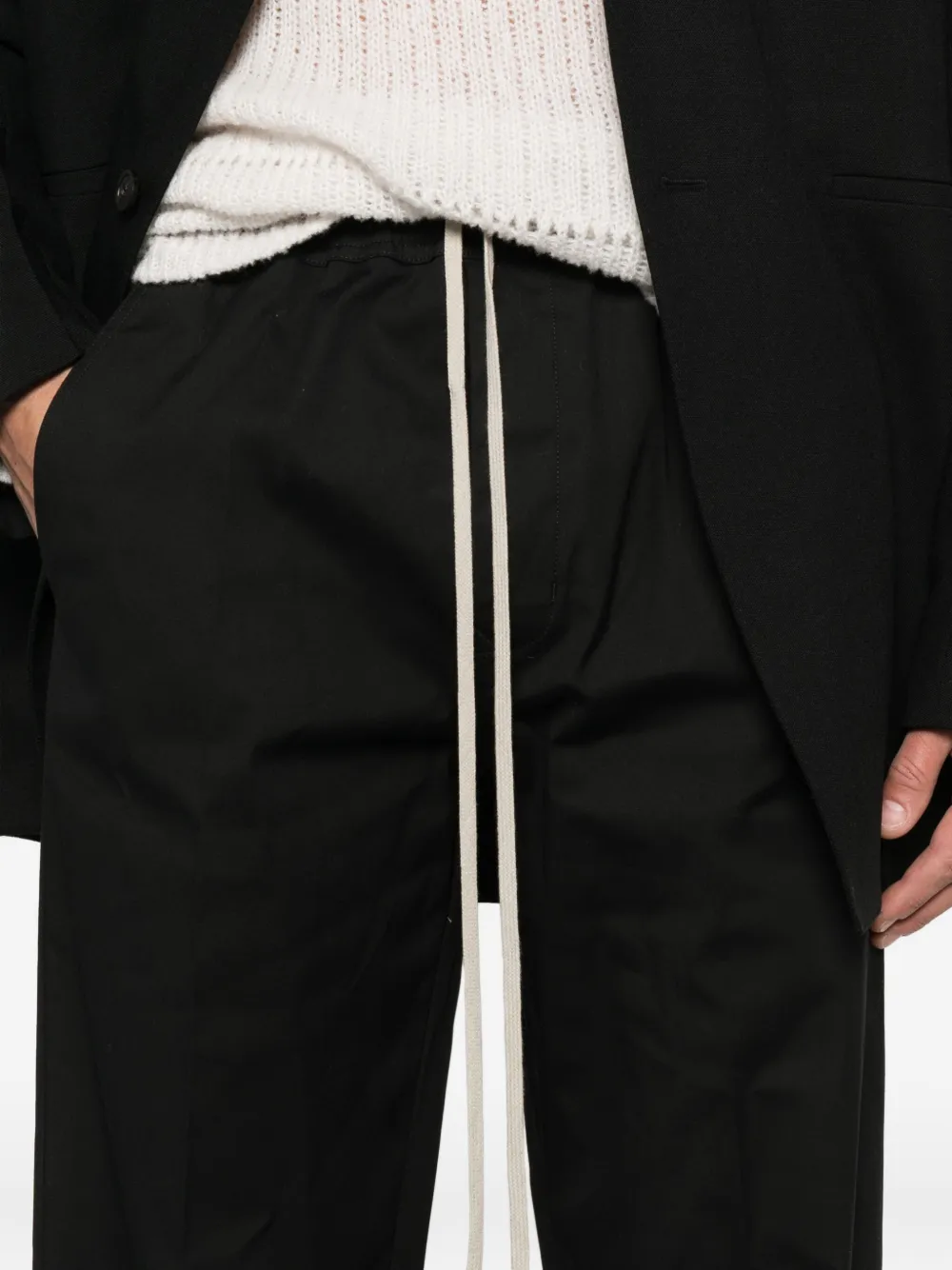 Rick Owens Dietrich trousers Zwart