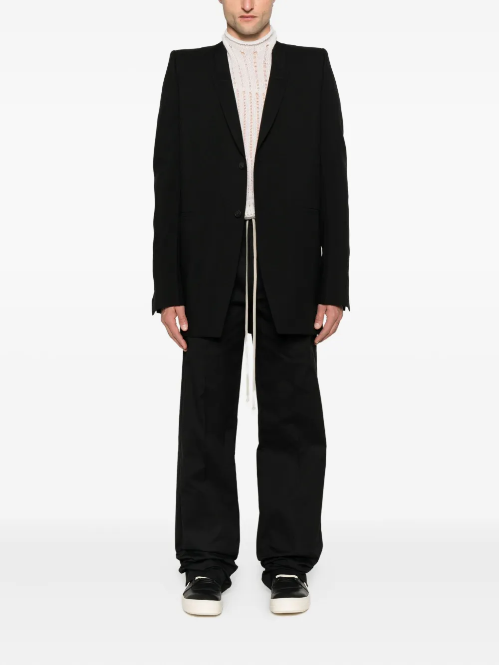 Rick Owens Dietrich trousers Zwart