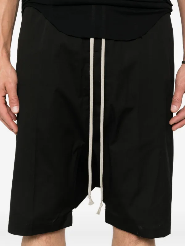 Rick Owens Drawstring Pods Shorts | Black | FARFETCH
