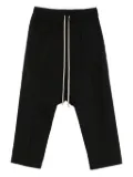 Rick Owens drawstring cropped trousers - Black