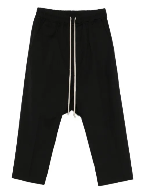 Pantalon court à lien de resserrage - Rick Owens - Modalova