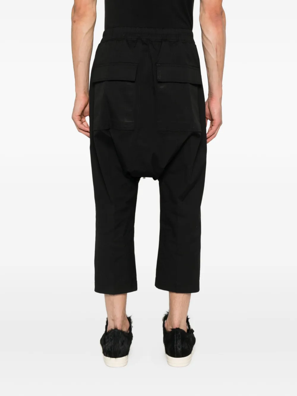 Rick Owens Cropped broek Zwart