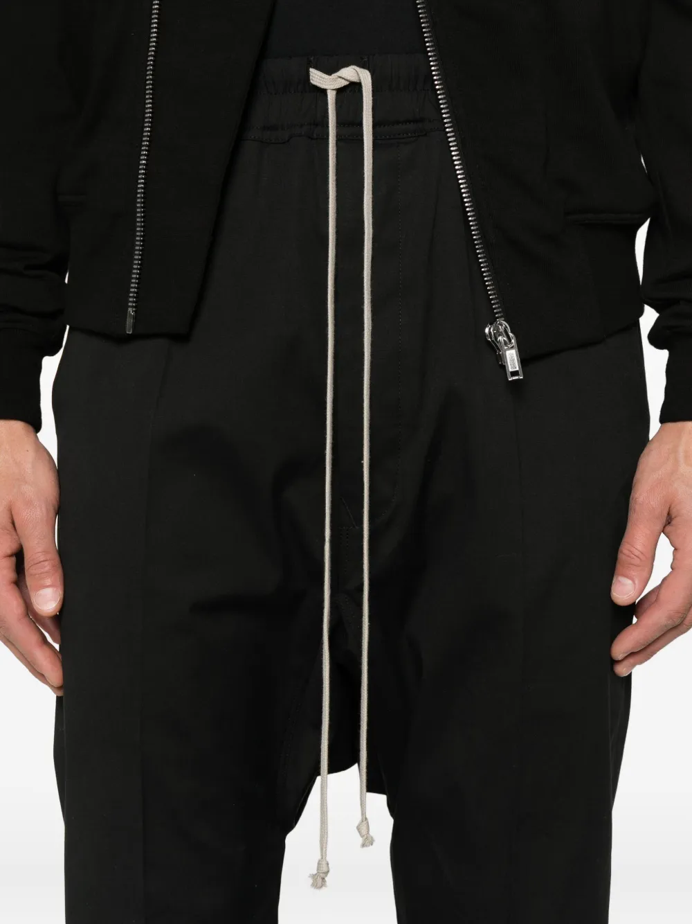 Rick Owens Cropped broek Zwart