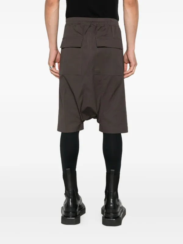 Rick Owens ドローストリング バミューダショーツ | グレー | FARFETCH JP