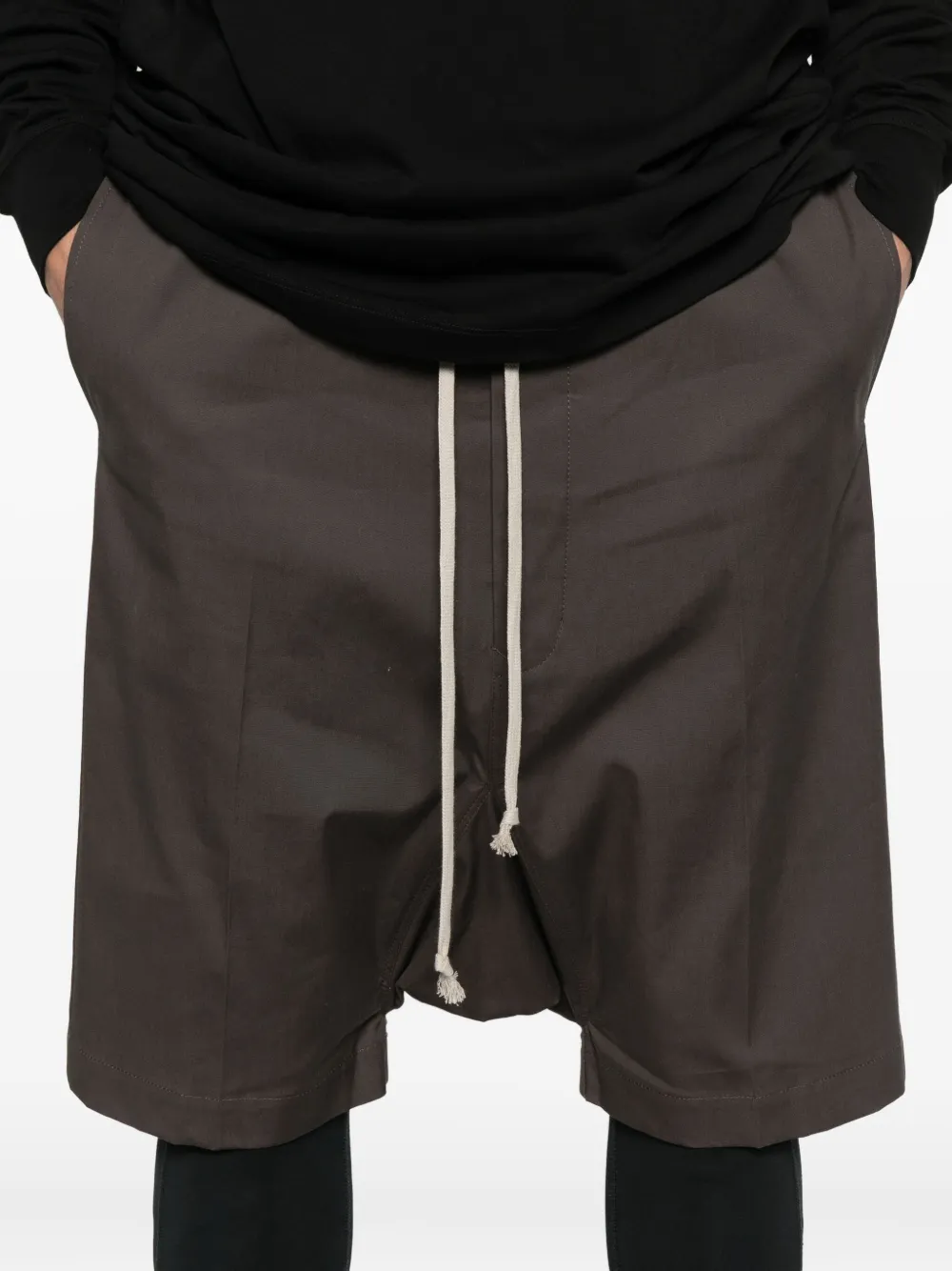 Rick Owens Bermuda shorts met trekkoord Grijs