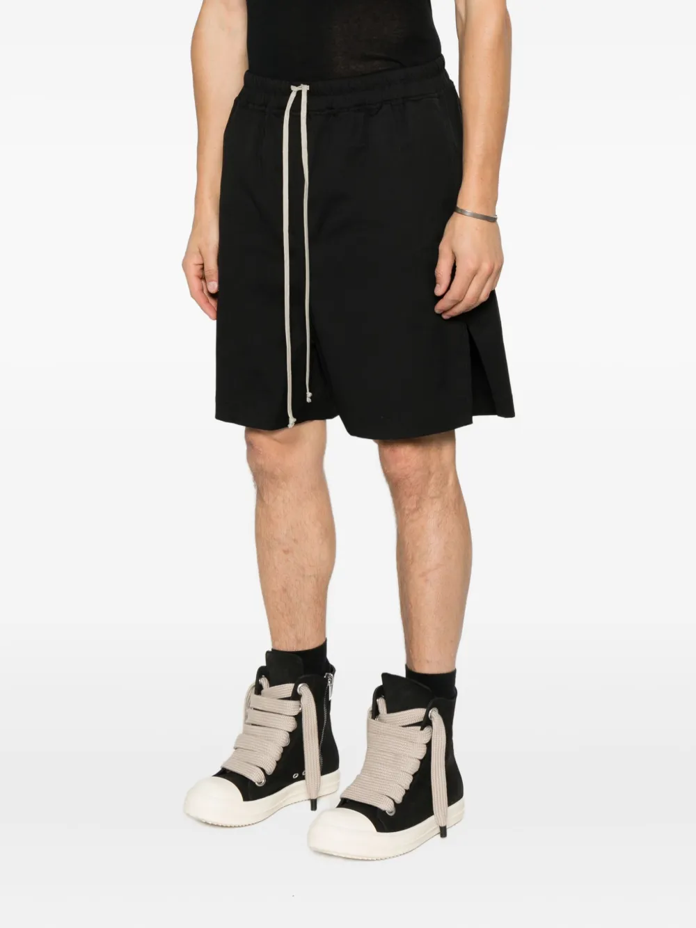 Rick Owens drawstring shorts Zwart