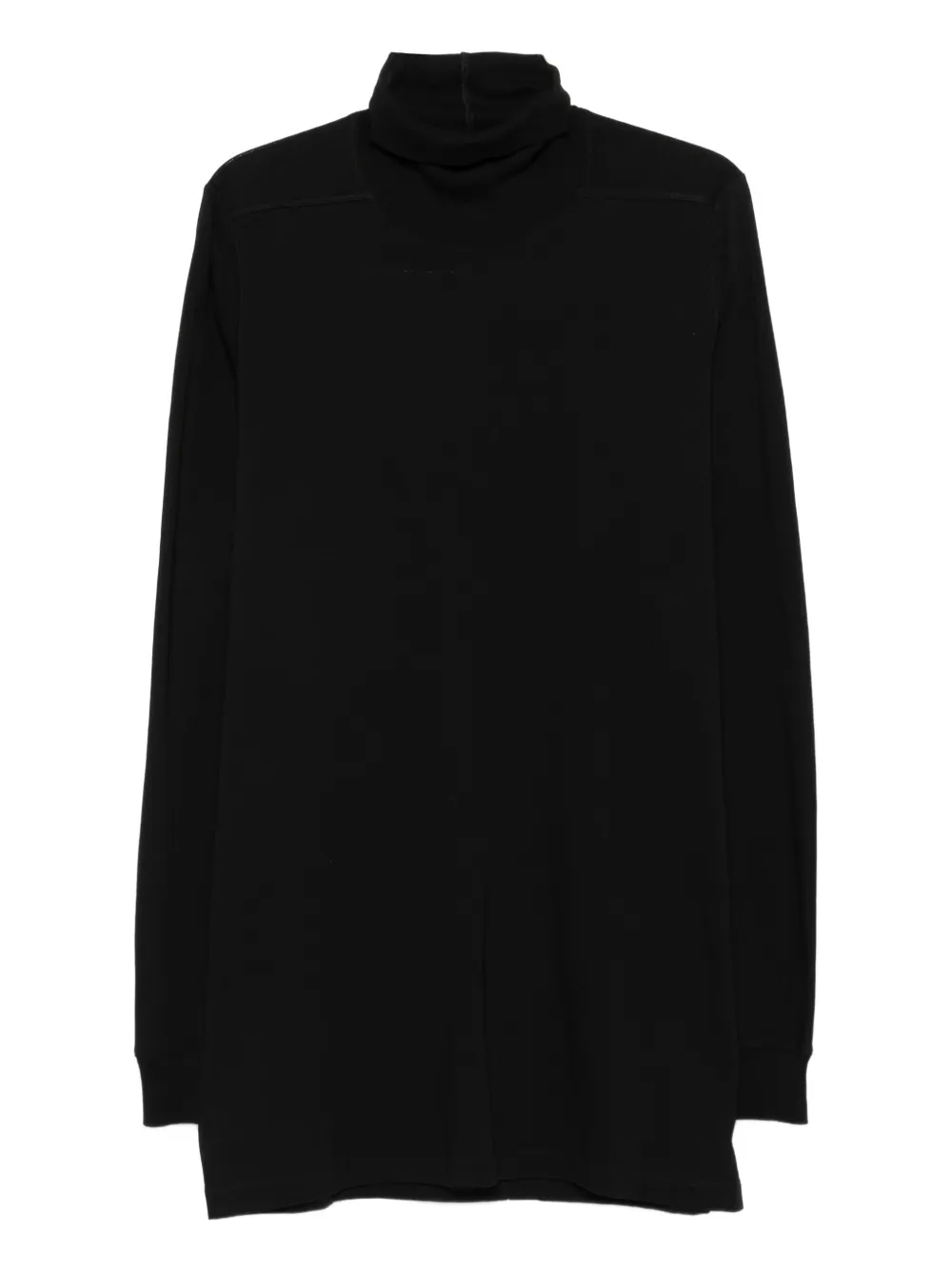 Rick Owens Katoenen T-shirt met lange mouwen Zwart