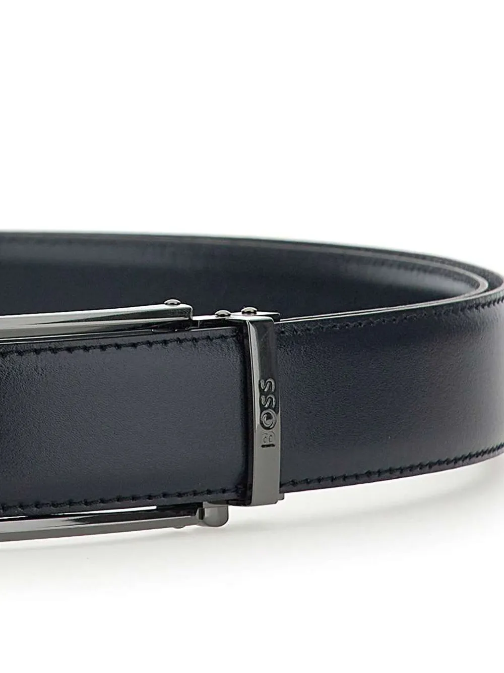 BOSS Austin riem Blauw