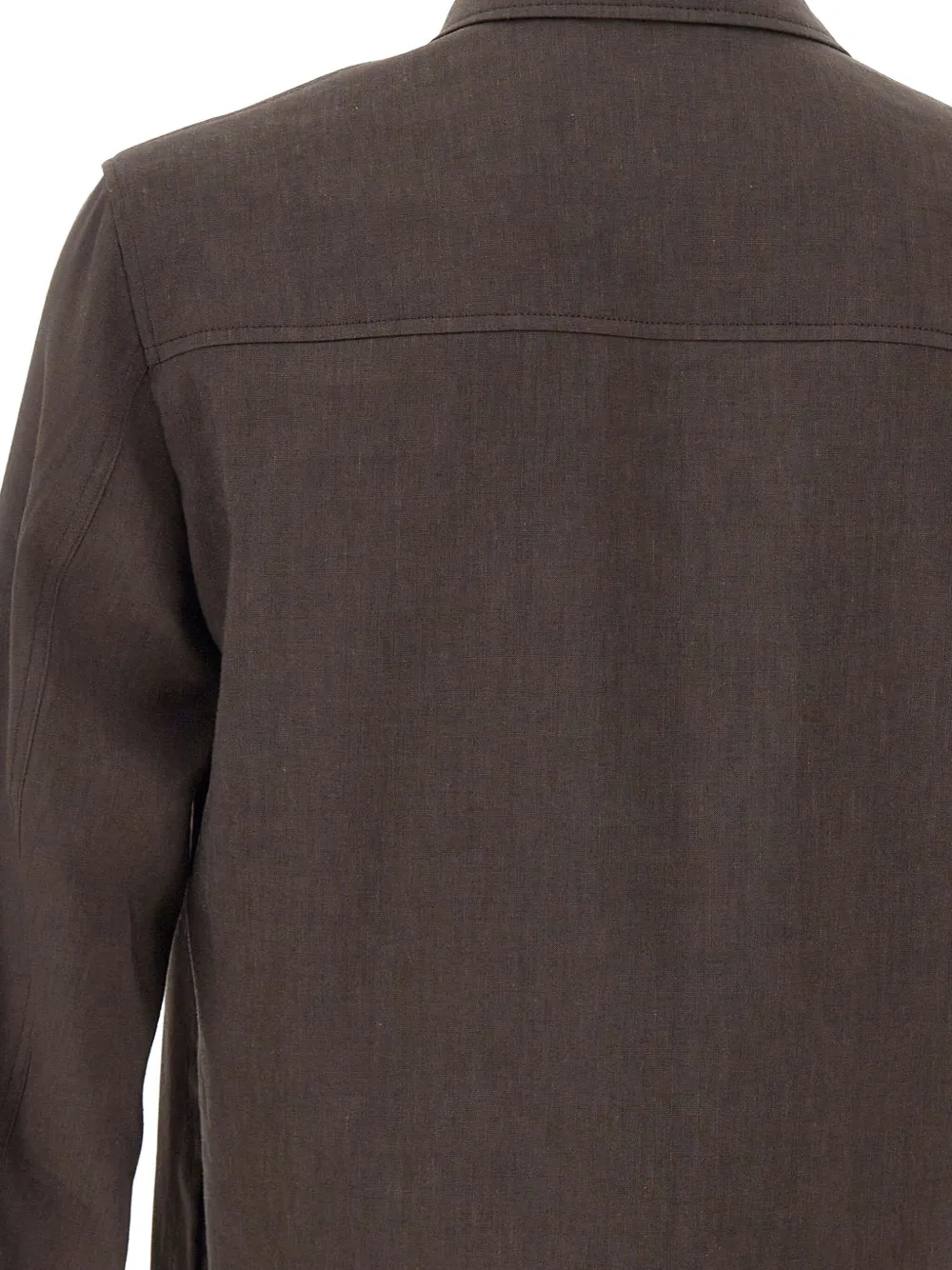 BOSS Gemêleerd shirtjack Bruin