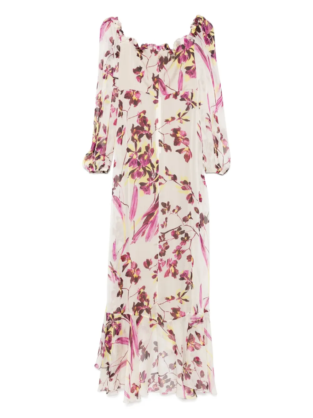 Raquel Diniz Alice maxi-jurk - Beige