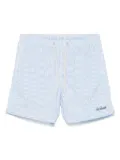 MC2 Saint Barth striped swim shorts - Blue